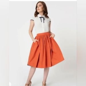 Collectif London Swing Skirt
